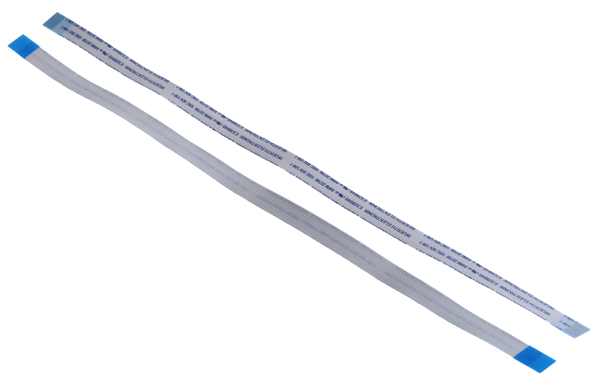 Wurth Elektronik 6876 Series FFC Ribbon Cable, 12-Way, 0.5mm Pitch, 200mm Length