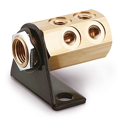 SMC M 1 Outlet Manifold M5 x 0.8 mm Rc 1/8