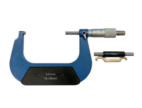 RS PRO External Micrometer, Range 75mm →100mm