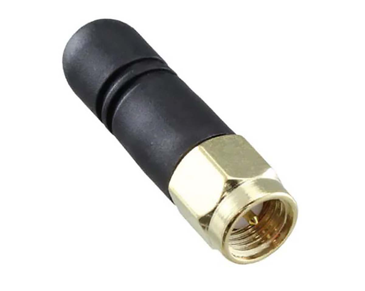 Siretta DELTA20/X/SMAM/S/S/35 Stubby WiFi Antenna with SMA Connector, Bluetooth (BLE), WiFi