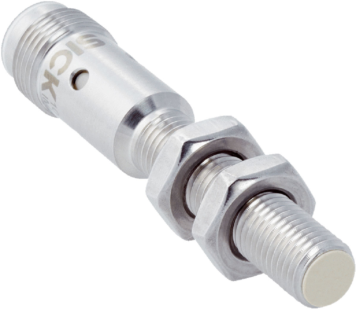 SICK Inductive Threaded Barrel Proximity Sensor, M8, 2 mm Detection, PNP NO+NC, 10 → 30 V dc