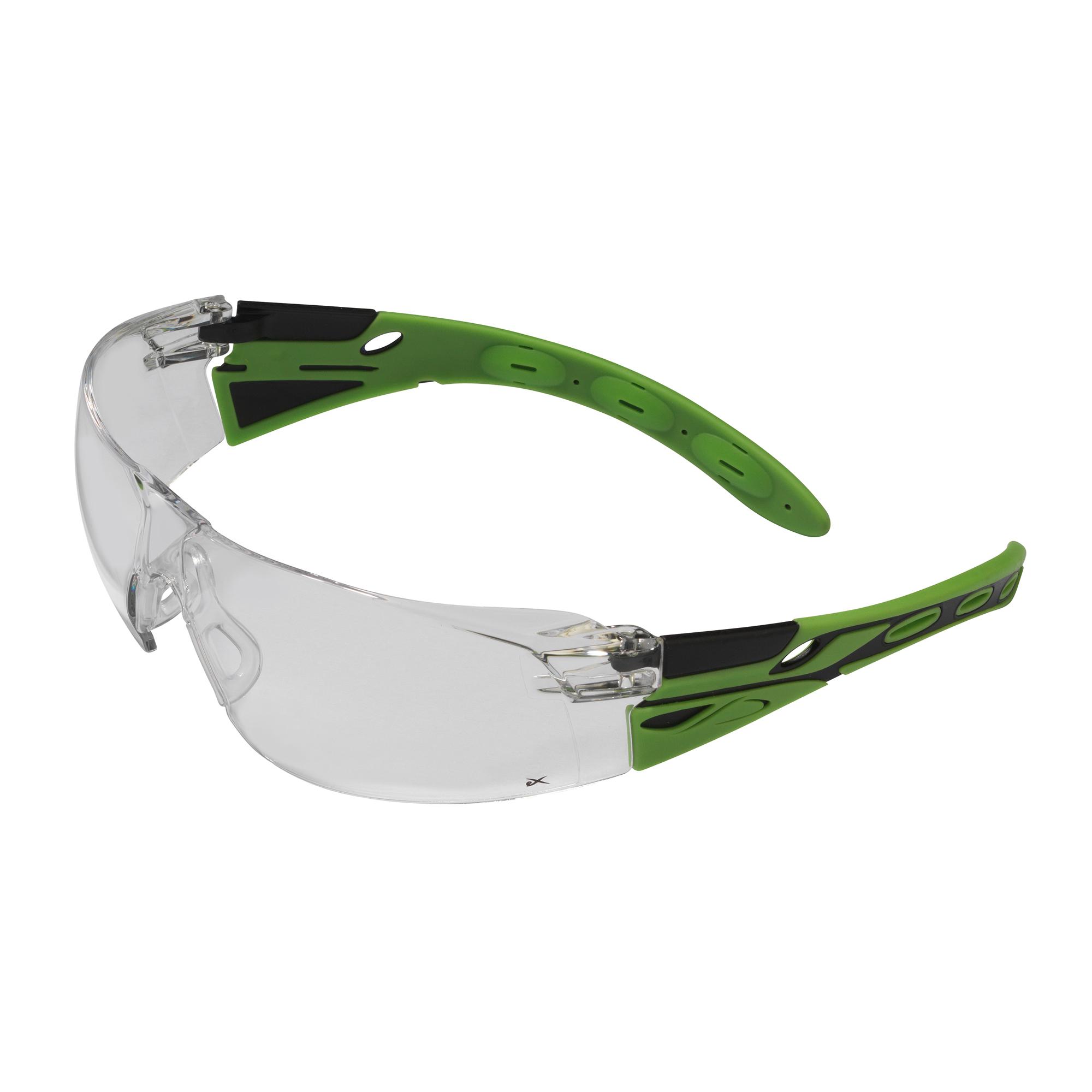 JSP EIGER Anti-Mist UV Safety Spectacles, Clear Polycarbonate Lens