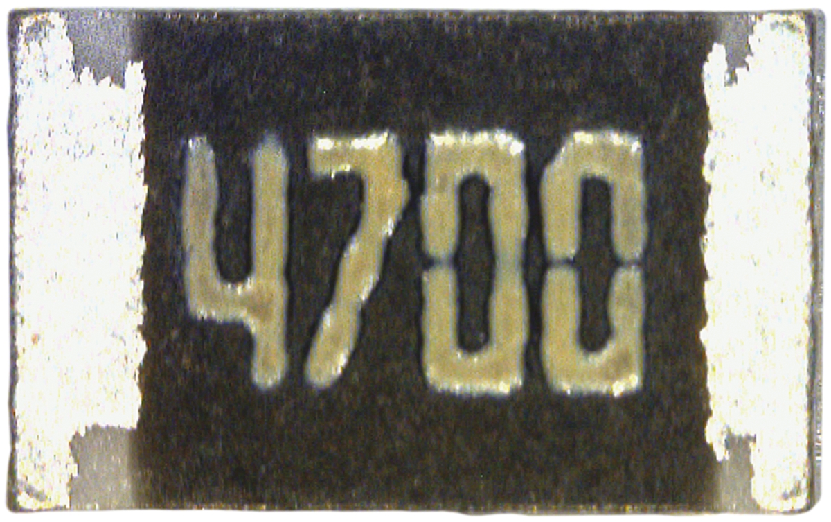 TE Connectivity CRG 470 Ω, 0805 Thick Film Surface Mount Resistor ±1 % 0.125 W - CRG0805F470R