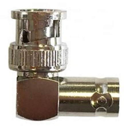 RF Solutions Right Angle 50Ω RF Adapter BNC Plug to BNC Socket