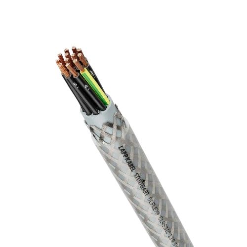 Lapp ÖLFLEX CLASSIC 110 SY Control Cable, 12 Cores, 1 mm² CSA 18 AWG, Screened, 50 m, Transparent Polyvinyl Chloride