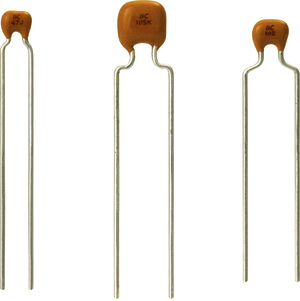 Vishay 100nF MLCC, 50V dc V, ±10% , Through Hole