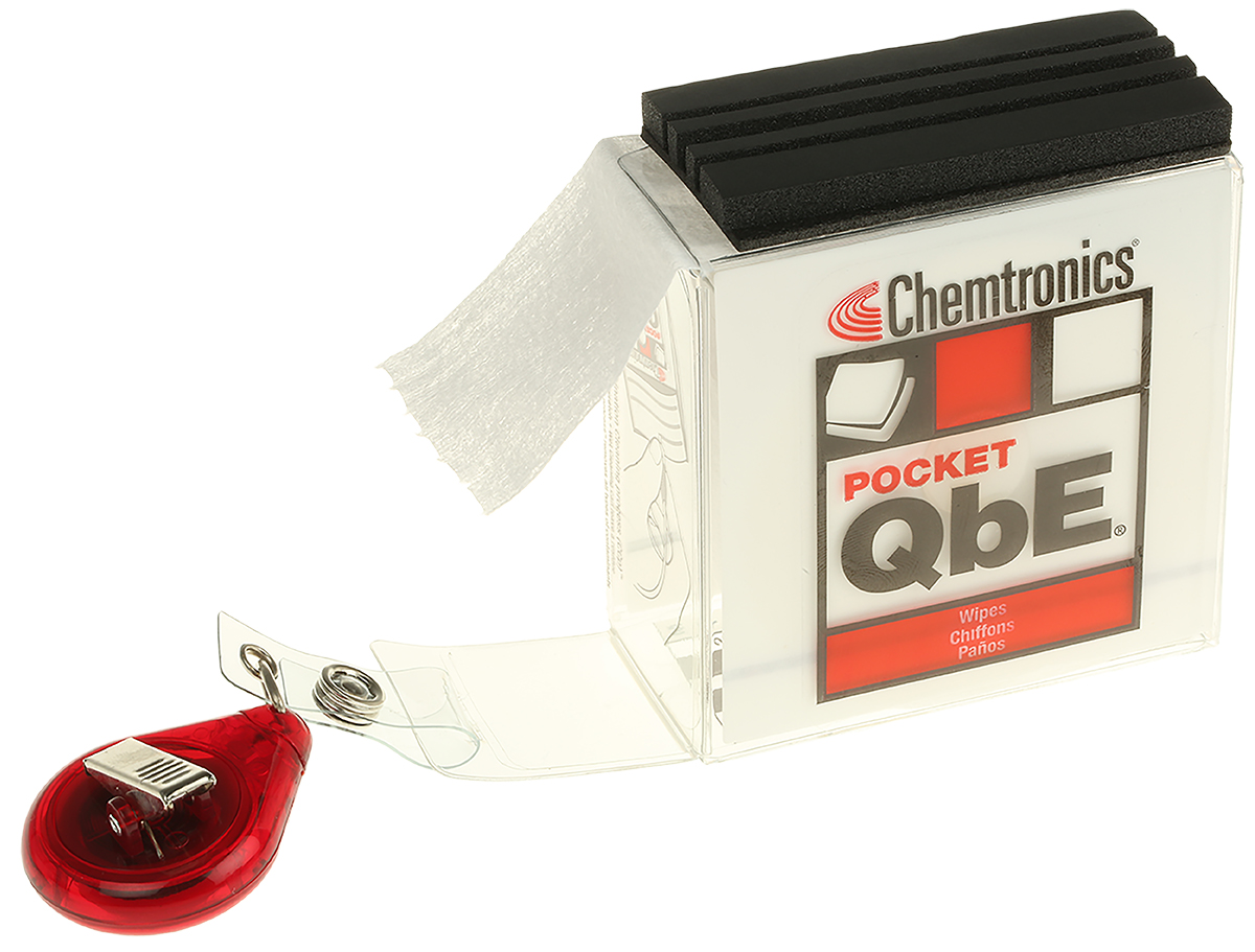 Chemtronics Fibre Optic Cleaning Wipe for Buffer Gel Removal, End-Face Connector Cleaning, Splice Preparation, 200 pcs