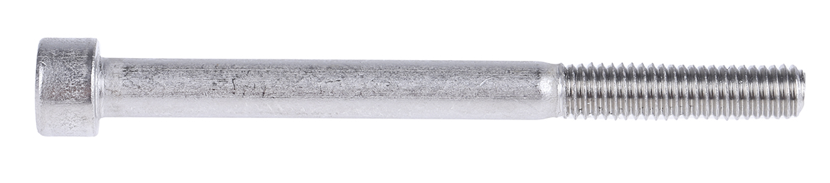 RS PRO Stainless Steel Hex Socket Cap Screw, DIN 912, M6 x 70mm