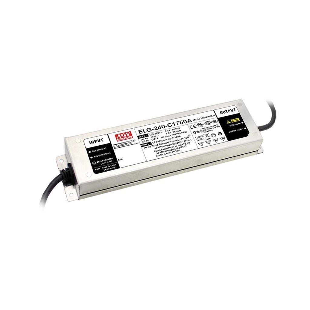 MEAN WELL LED Driver, 239V Output, 240W Output, 1.05A Output, Constant Current