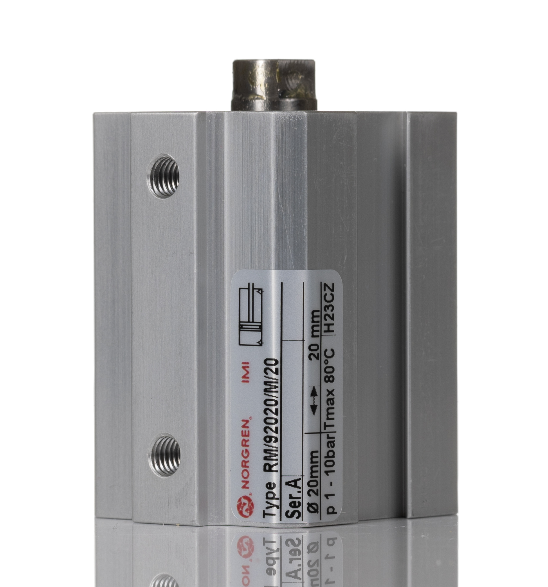 Norgren Pneumatic Cylinder - RM/92000 20 mm Bore, 20 mm RM/92020/M Series, Double Acting Acting