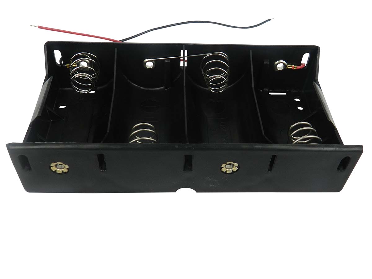 RS PRO D Battery Holder, Coil Spring Contact