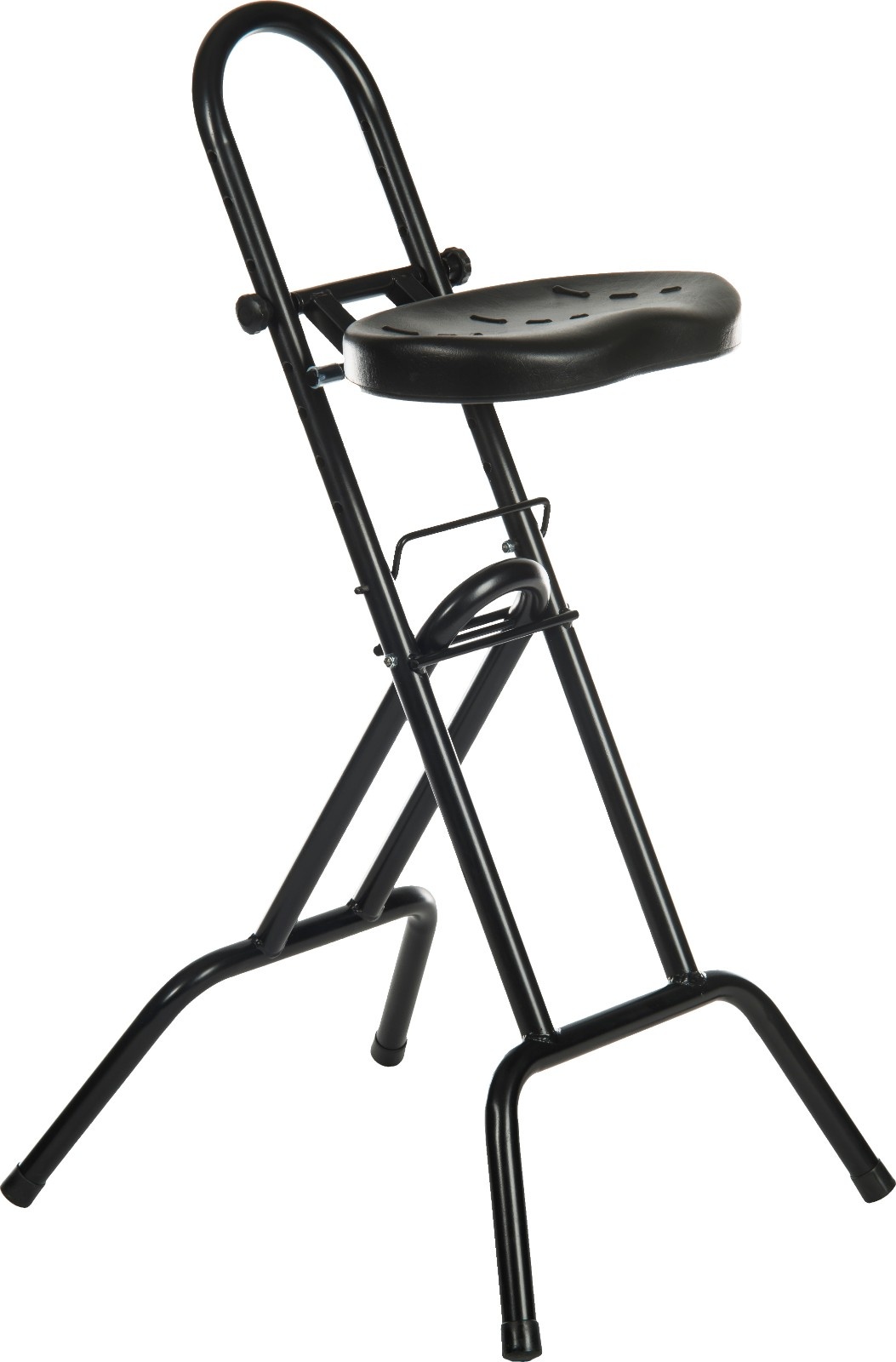 RS PRO Black Polyurethane Stool, 160kg Weight Capacity