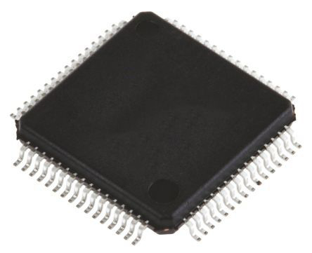 Microchip AT90CAN128-16AU, 8 bit AVR, AT90CAN128 Microcontroller, 16 MHz, 128kB FLASH, 64-Pin LQFP