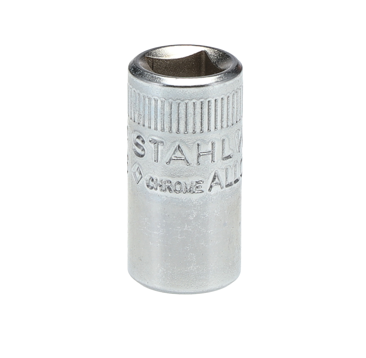 STAHLWILLE 1/4 in Drive 5/16in Standard Socket, 12 point, 23 mm Overall Length