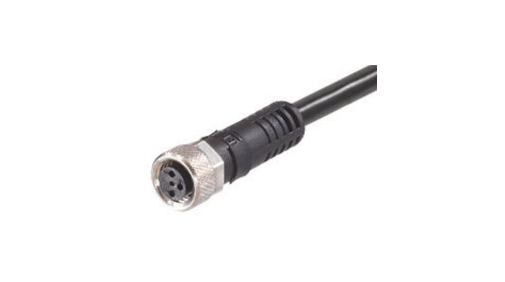 Molex Female 5 way M12 to Cordset, 10 m