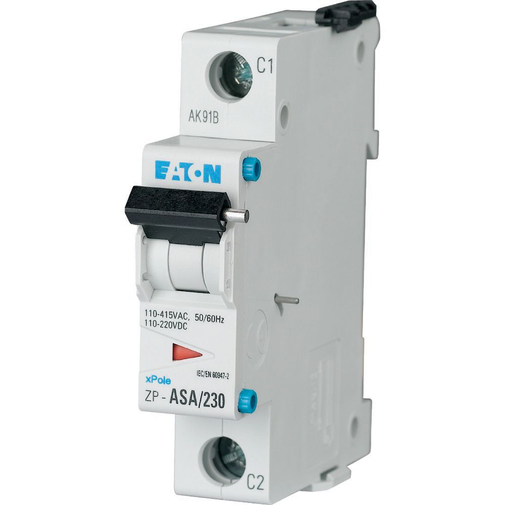 Eaton Shunt Release, 2 Contact, 1NC/1NO, Left Mount, Eaton Distribution