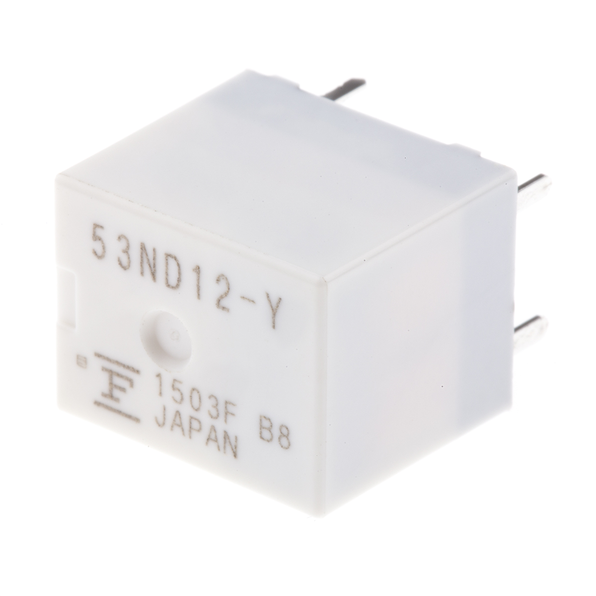 Fujitsu PCB Mount Automotive Relay, 12V dc Coil Voltage, 30A Switching Current, SPST