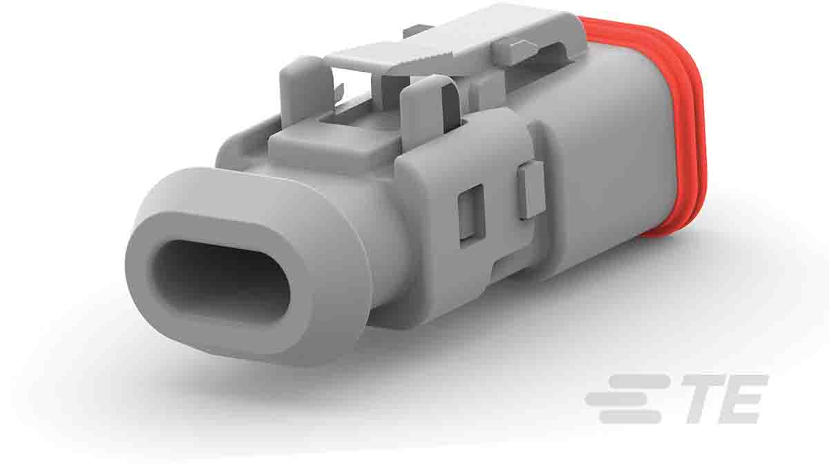 Deutsch, DEUTSCH DT Automotive Connector Plug Grey 2 Way DT06-2S-TN81 / 2-2303815-2