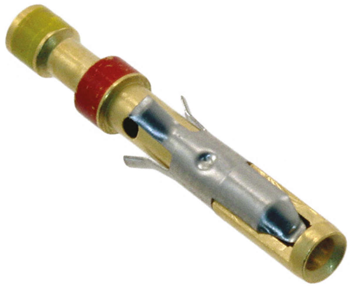 TE Connectivity Type II Series Female Crimp Terminal, 24AWG Min, 20AWG Max