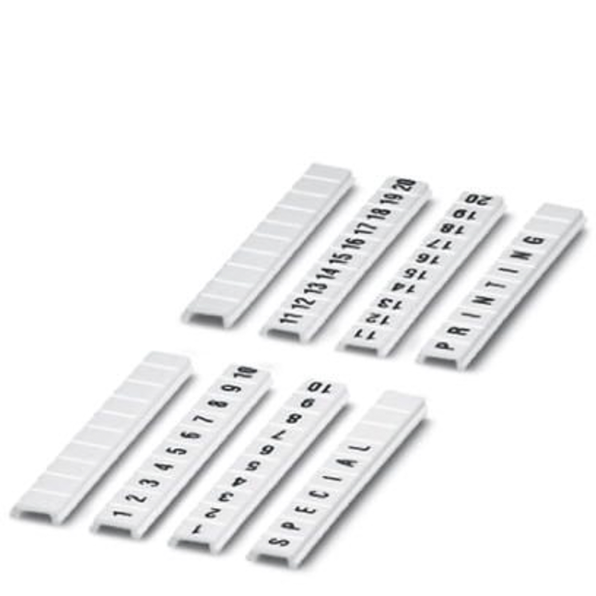 Phoenix Contact, ZBF4.LGS:11-20 Marker Strip for use with  for use with Terminal Blocks