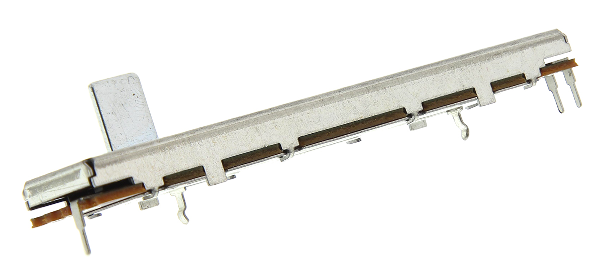 Bourns PTB 10kΩ Slide Slide Potentiometer 1-Gang Through Hole, PTB6043-2010BPB103