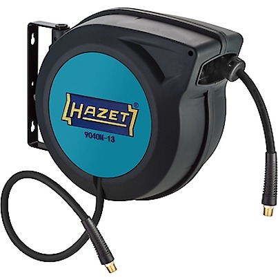 HAZET Wall Mounted 15m Air Hose Reel, 13mm Inner Diameter