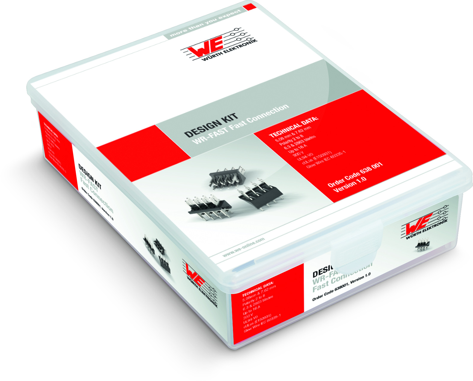 Wurth Elektronik Connector Kit Containing Headers