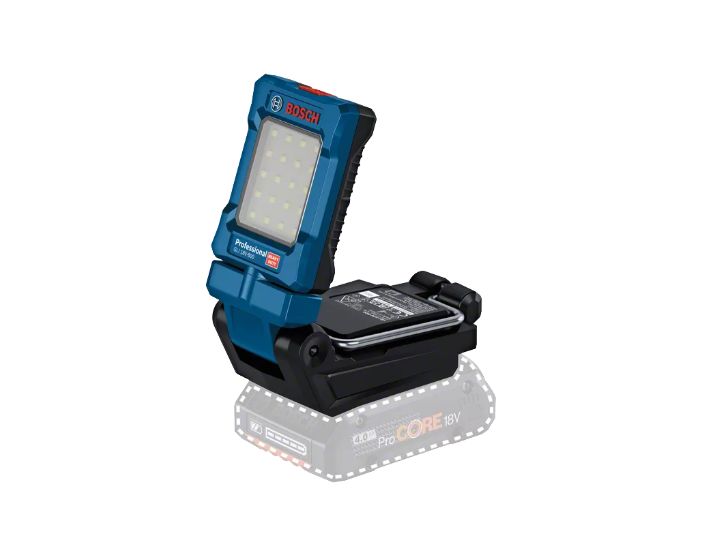 Bosch Rechargeable Work Light, 800 lumens, 18 V