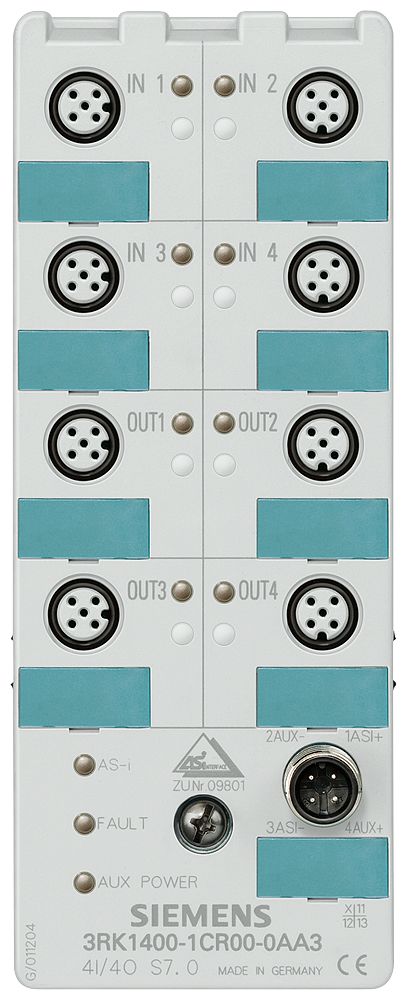 Siemens AS-I K60 Series Digital I/O Module for Use with Field Work
