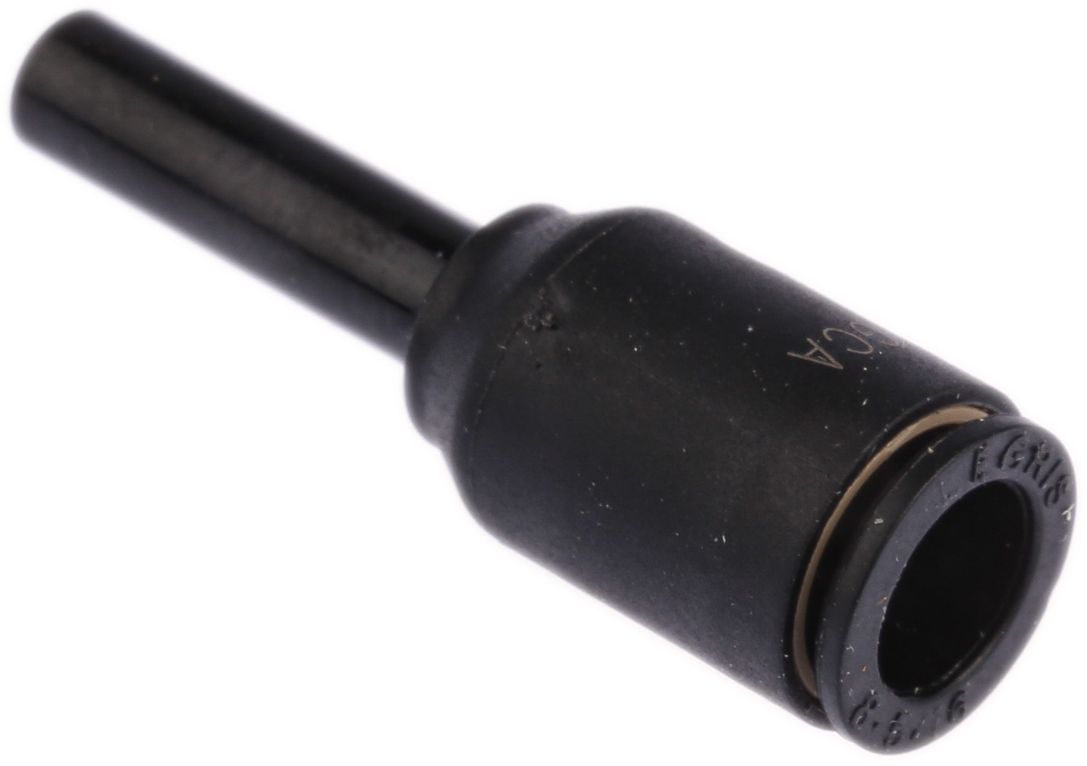Legris LF3000 Series Reducer Nipple, Push In 8 mm to Push In 6 mm, Tube-to-Tube Connection Style