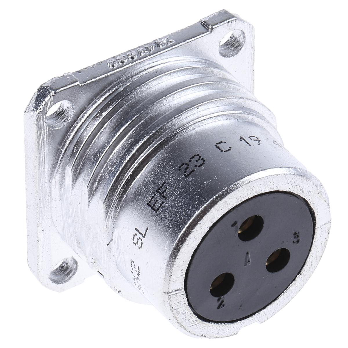 Amphenol Socapex Circular Connector, 3 Contacts, Panel, Standard Connector, Socket, Female, IP67, SL61 Series