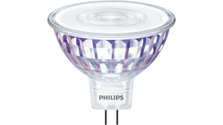 Philips MAS GU5.3 LED Bulbs 5.8 W(35W), 4000K, Cool White, MR16 shape