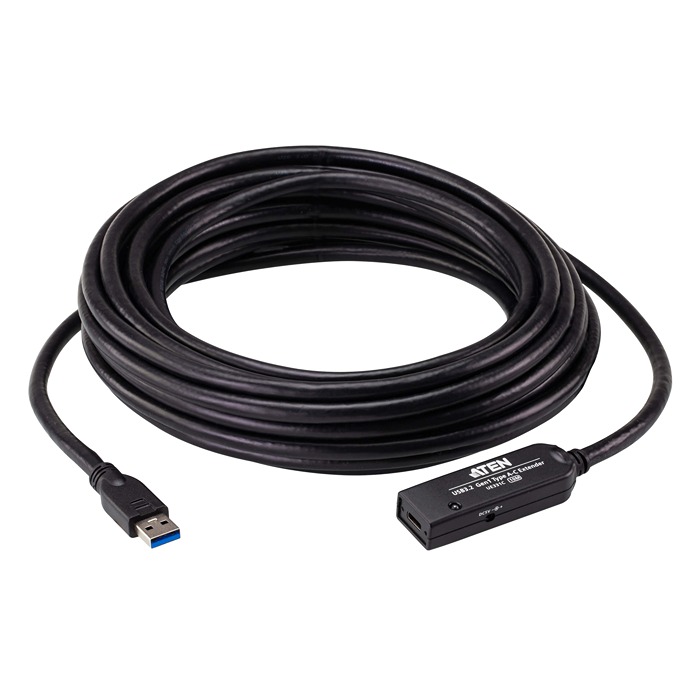 Aten USB 3.2, Male USB A to Female USB C, 10m