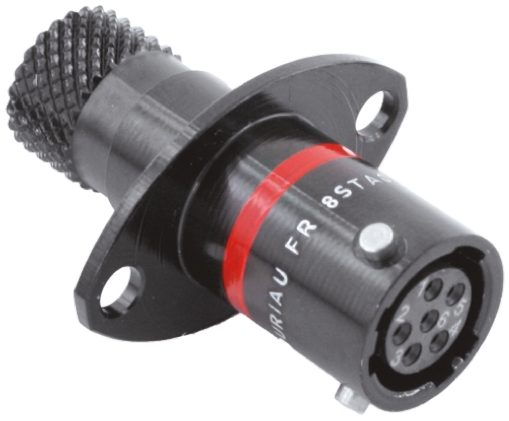 Souriau Sunbank by Eaton Circular Connector, 6 Contacts, Panel, Standard Connector, Socket, Female, IP67, 8STA Series