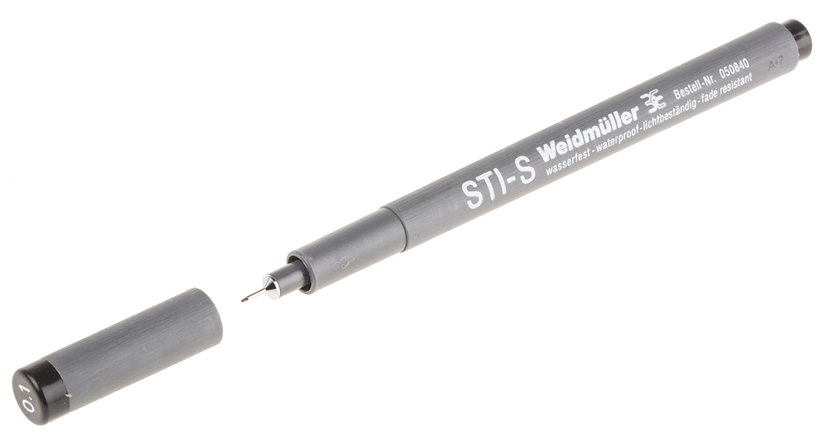 Weidmuller, STI Felt Pen for use with  for use with Terminal Blocks