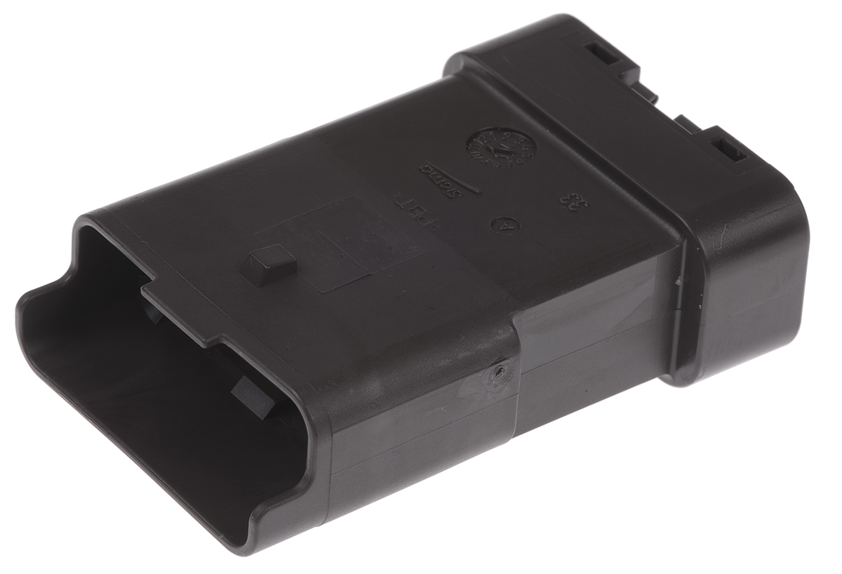 Delphi, 211PL Male Connector Housing, 3.33mm Pitch, 6 Way, 1 Row