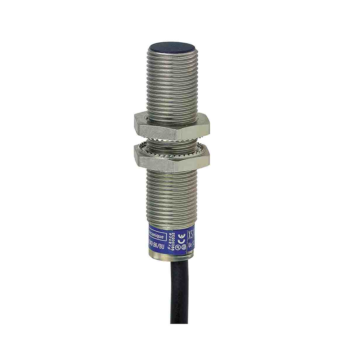 Telemecanique Sensors Inductive Threaded Barrel Proximity Sensor, M12, 4 mm Detection, 2-Wire NO, 20 → 264 V