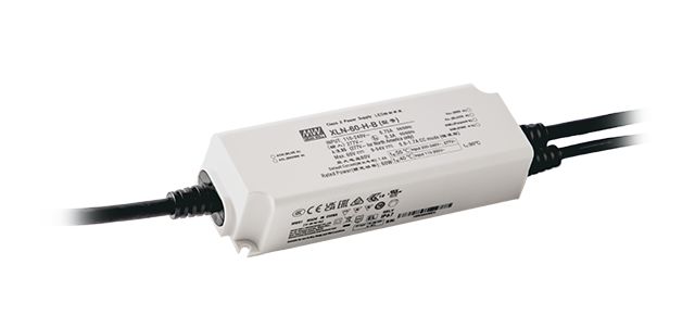 MEAN WELL LED Driver Power Supply, 12V Output, 60W Output, 5A Output, Constant Voltage Dimmable