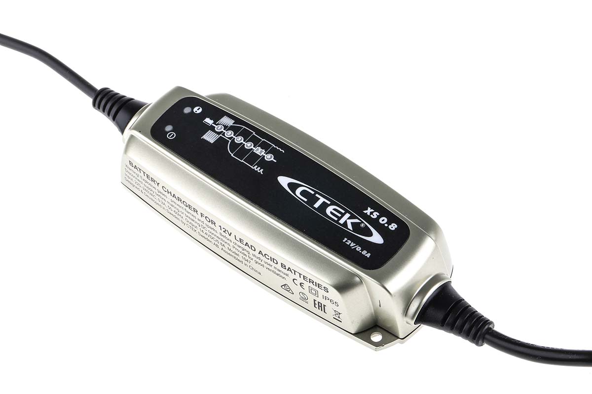 CTEK XS 0.8 Battery Charger For Lead Acid 12 V 12V 800mA with EU plug