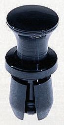 SLPB1LB-SLG1LB, 9.5mm High Nylon Snap Rivet Support for 4.2mm PCB Hole, 10.8mm Base