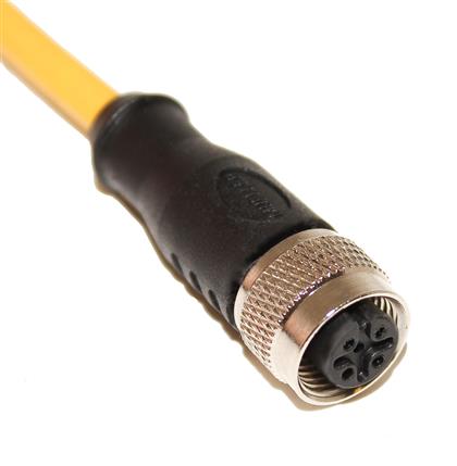 Mueller Electric Female 5 way Threaded to Sensor Actuator Cable, 5 m