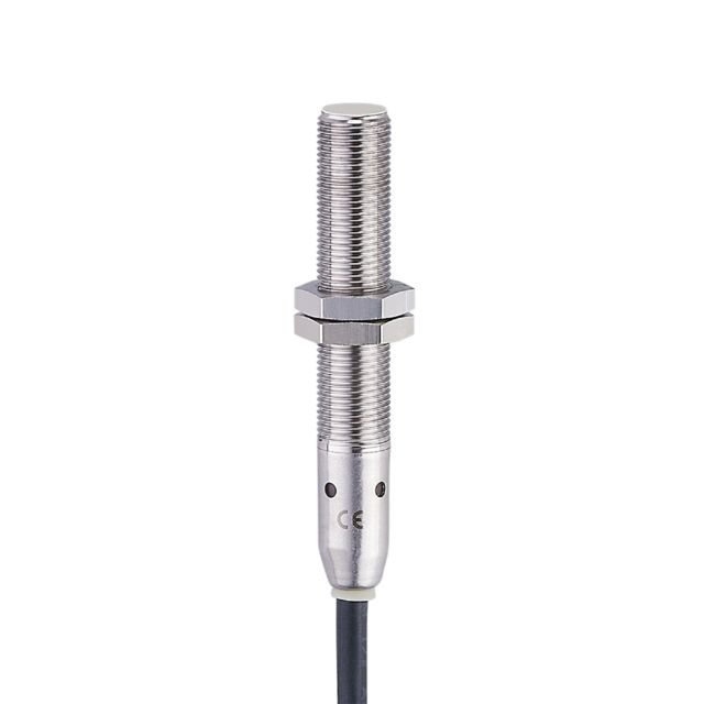 ifm electronic Inductive Threaded Barrel Proximity Sensor, M12, 4 mm Detection, PNP NO, 10 → 60 V dc