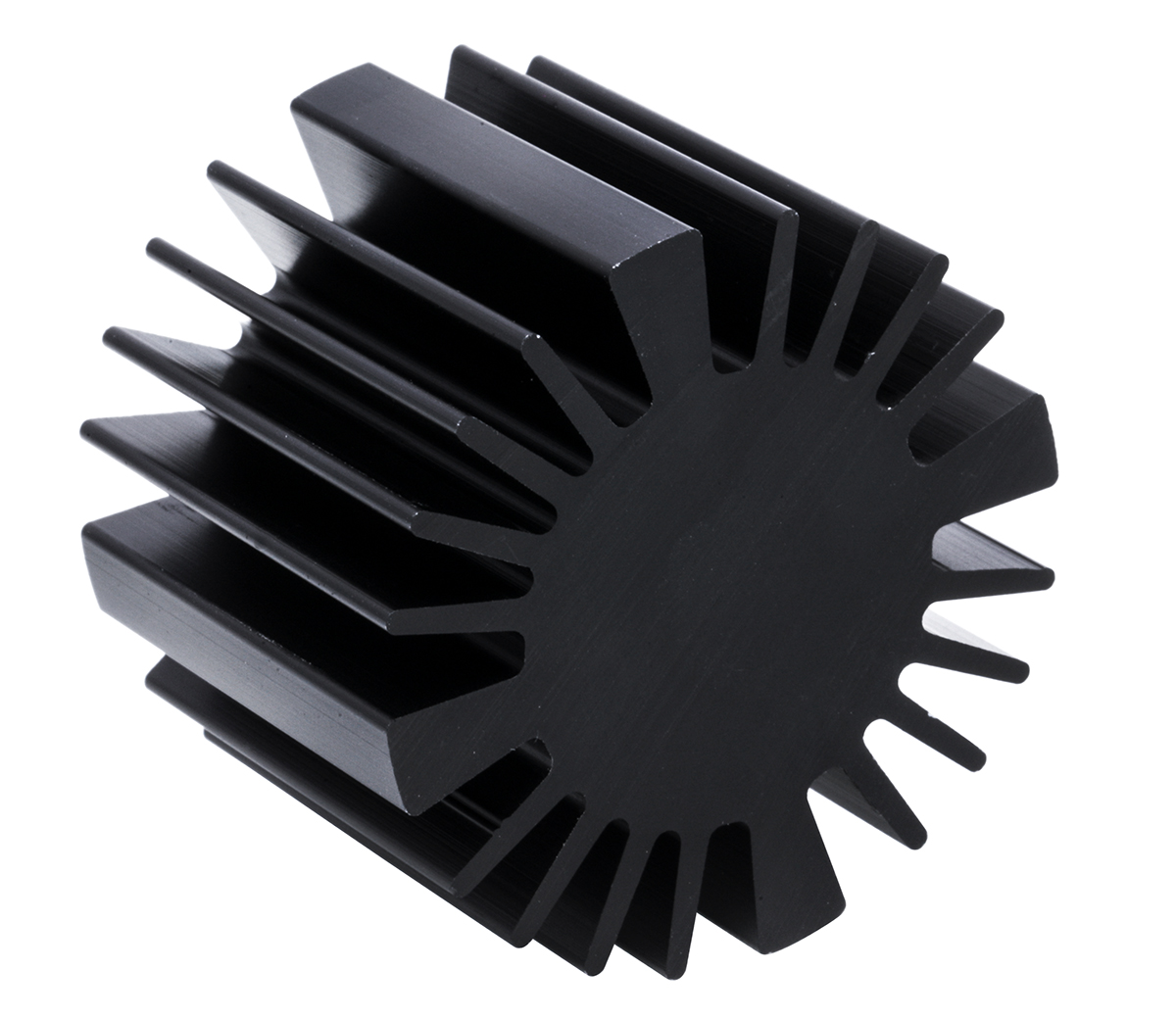 Fischer Elektronik Heatsink, Universal Round Alu, 1.8K/W, 50 (Dia.) x 37.5mm, Screw