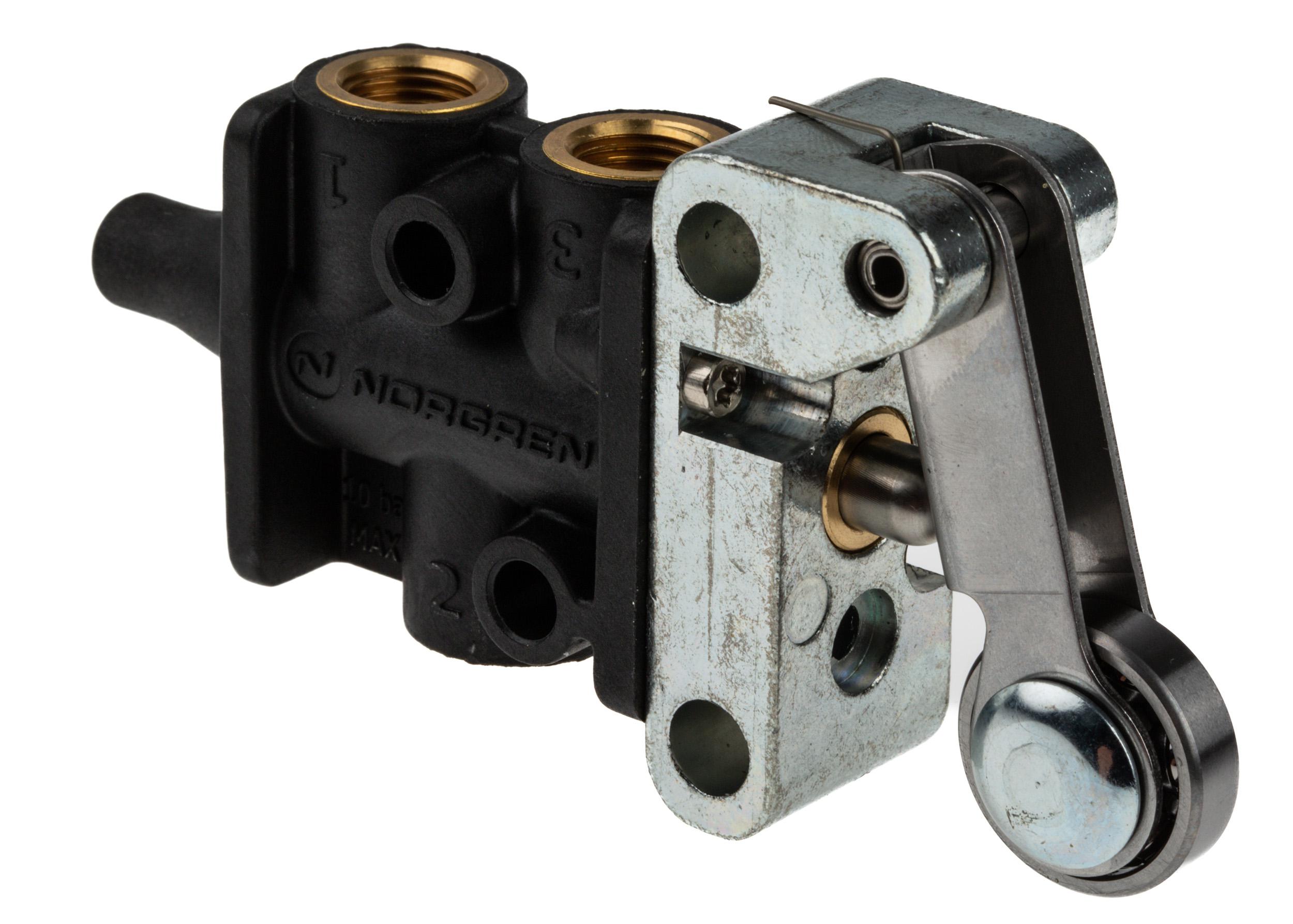 Norgren Roller Lever 3/2 Mechanical Valve 302 Series, G 1/8, 1/8, III B