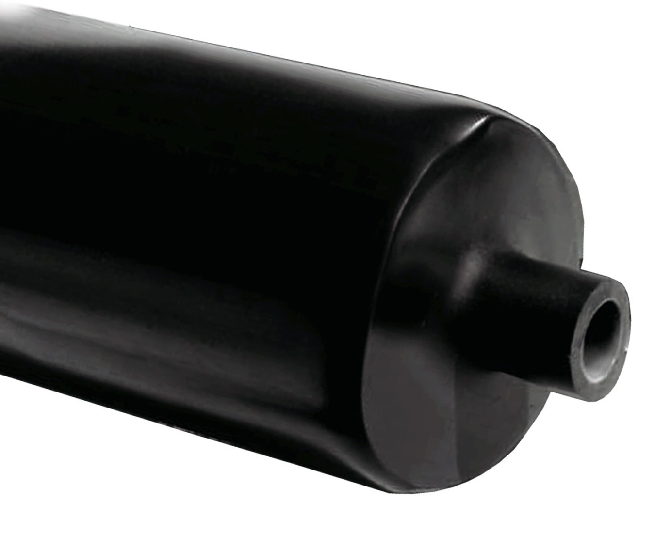 RS PRO Halogen Free Heat Shrink Tubing, Black 75mm Sleeve Dia. x 100cm Length 3:1 Ratio
