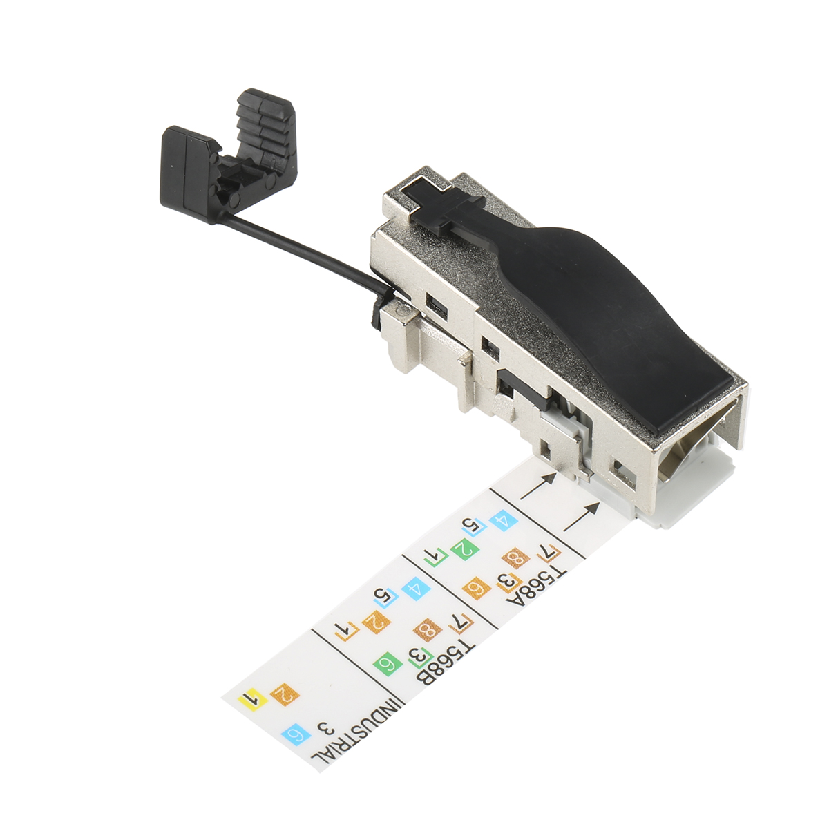 Weidmuller Single-Port RJ45 Field Installation Plug, Cat6a, STP