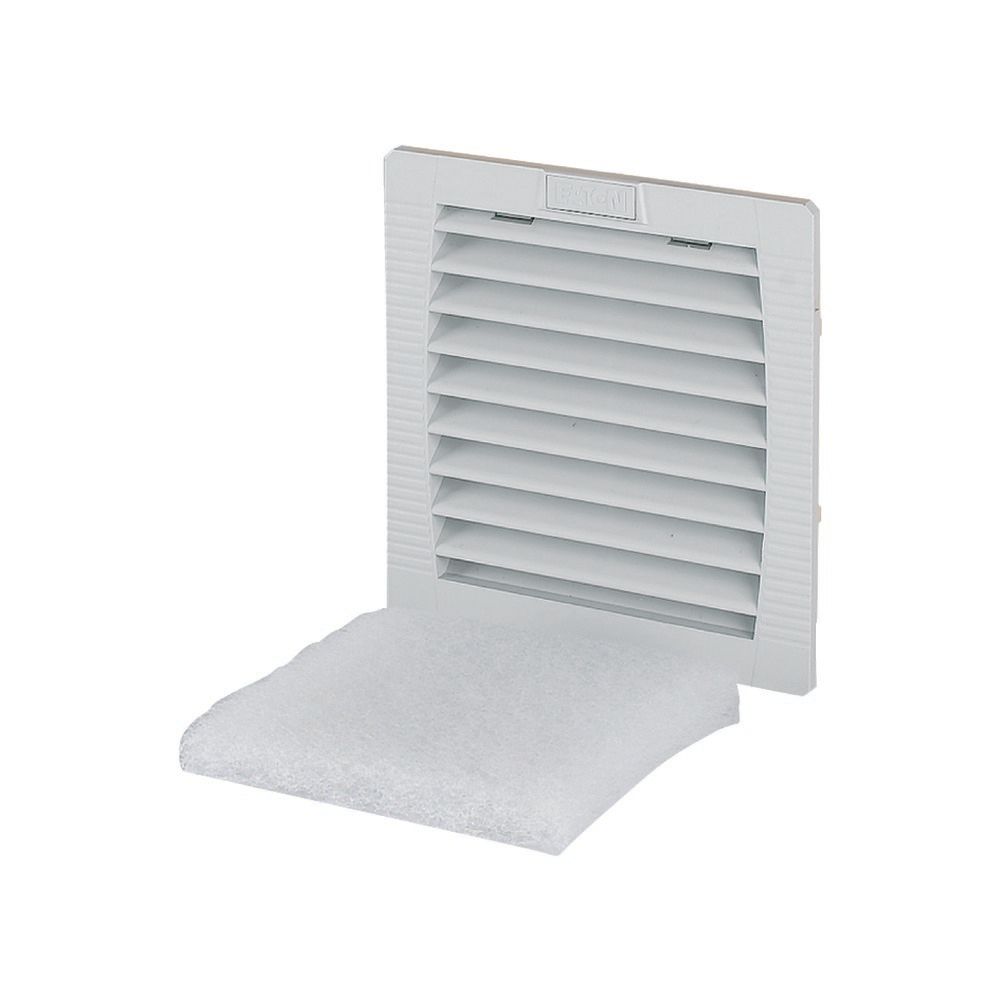 Eaton xE?ect E-FAN Series Fan Filter for 125 x 125mm Fans, Plastic Filter, Plastic Frame, 145 x 145 x 26mm