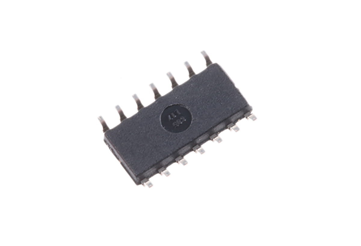 Texas Instruments SN7407D Hex-Channel Buffer & Line Driver, Open Collector, 14-Pin SOIC
