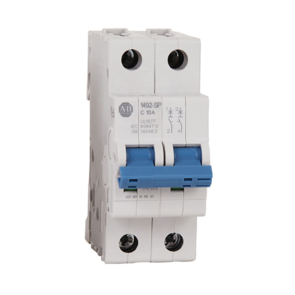 Allen Bradley 1492-SP 1492-SP MCB, 1+N, 6A Curve B, 10 kA Breaking Capacity