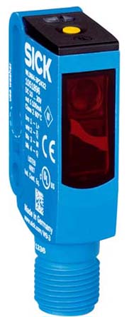 SICK Background Suppression Photoelectric Sensor, Block Sensor, 25 mm → 350 mm Detection Range IO-LINK